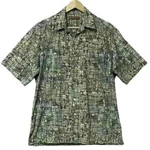 Tori Richard Aloha Shirt S Multicolor Hawaiian Print Cotton Lawn Classic Casual